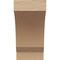 Ekena Millwork 6"W x 6"D x 12"H Wide Moab Rough Cedar Woodgrain TimberThane Corbel, Primed Tan CORUR06X06X12MOARCPR - alternate 3